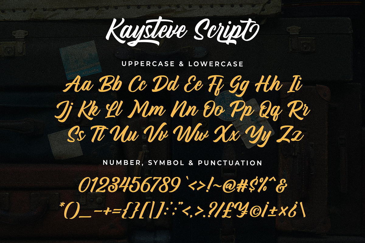 Kaysteve Script - Vintage Font, a Script Font by Beautypes