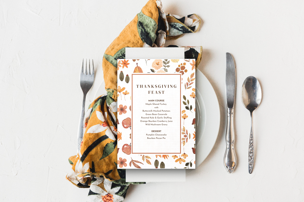 Editable Thanksgiving Invitation, an Invitation Template by ForeverPrint (Photo 3 of 7)