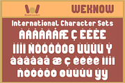 One Man Army font, a Sans Serif Font by weknow (Thumbnail 8 of 8)