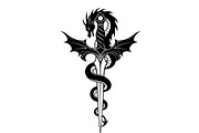 Dragon Sword Bundle, an Illustration by Designs_River (Thumbnail 15 of 31)