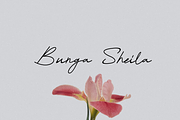 Bunga Sheila - Font, a Handwritten Font by artchiles_design (Thumbnail 2 of 5)