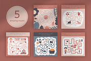 Fairy Tale Flashcards, Mazes, Games, a Card Template by Veresk (Thumbnail 6 of 11)