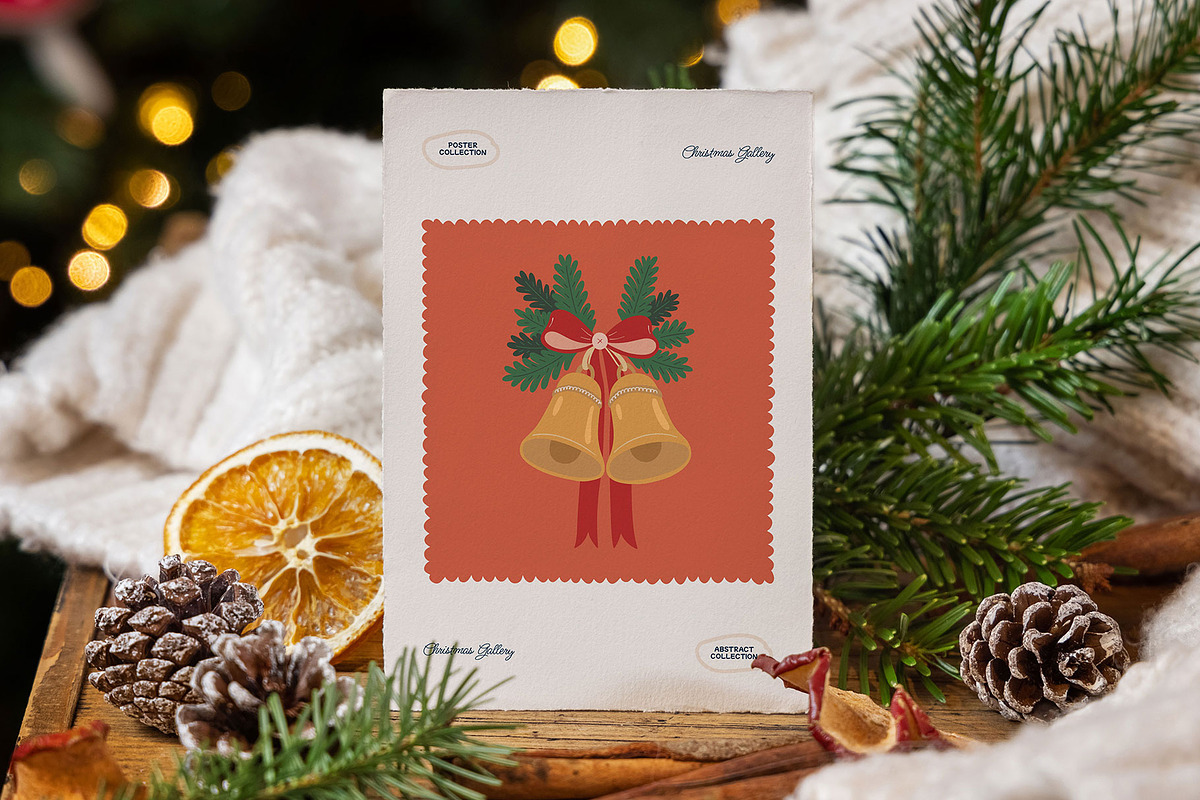 Modern Christmas.2 | WallArt Creator, an Object Graphic by Leleka.Store (Photo 5 of 20)
