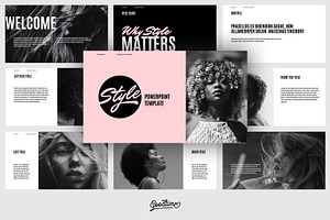 Style - Powerpoint template, a Presentation Template by GoodtimeCreative