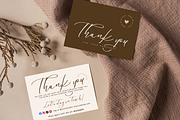 Minimal Thank You Card for Business, a Card Template by Elegant_Studio44 (Thumbnail 2 of 6)