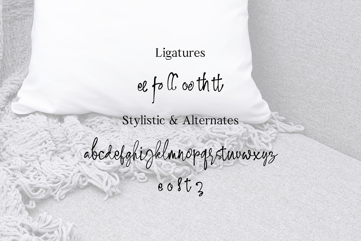Fancy Gel - Versatile Handwritten, a Handwritten Font by Attractype (Photo 9 of 9)