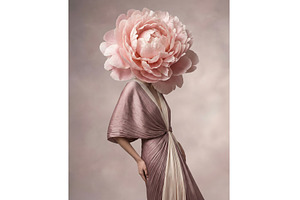Flower-Headed Woman, an Arts & Entertainment Photo by CREATIVEDEF