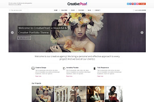 CreativePearl - Photography WP Theme