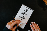 MUNEBAN – Raw Hand-Drawn Display, a Handwritten Font by idealistudio (Thumbnail 7 of 7)