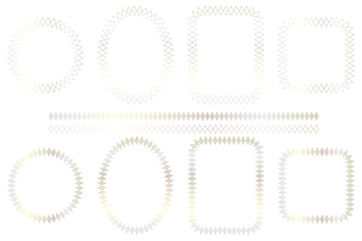 Diamond Pattern Frames preview 7