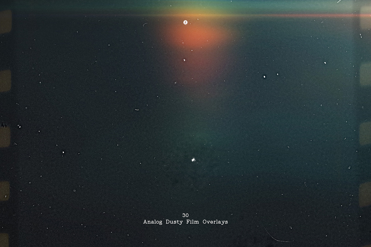 Analog Dusty Film Overlays, a Texture Graphic by Freezerondigital (Photo 8 of 19)