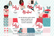 Santa Mail Cliparts, an Illustration by GlamArtZhanna (Thumbnail 3 of 3)
