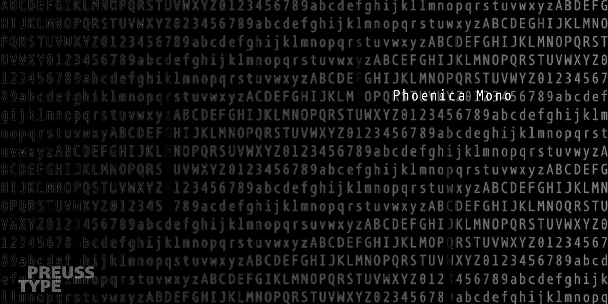 Phoenica PRO, a Sans Serif Font by preussTYPE (Photo 10 of 10)