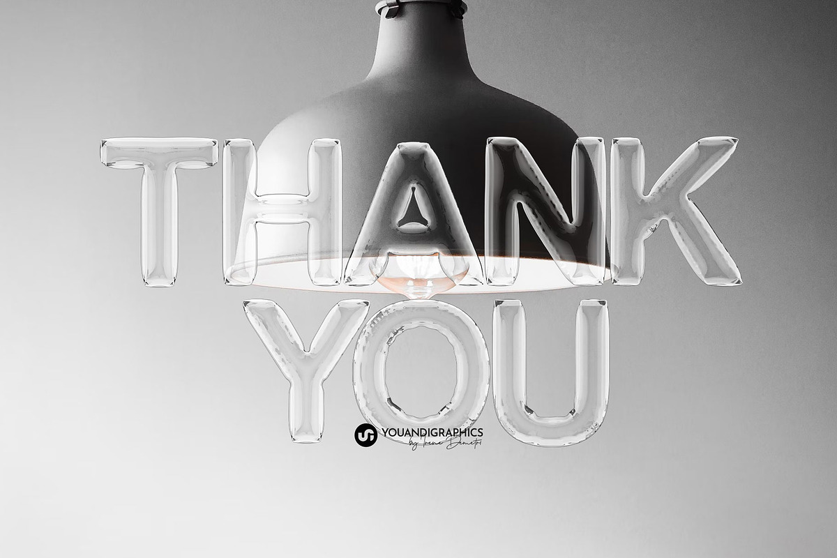 Airy 3D Lettering Set, a Graphic by Youandigraphics (Photo 13 of 13)