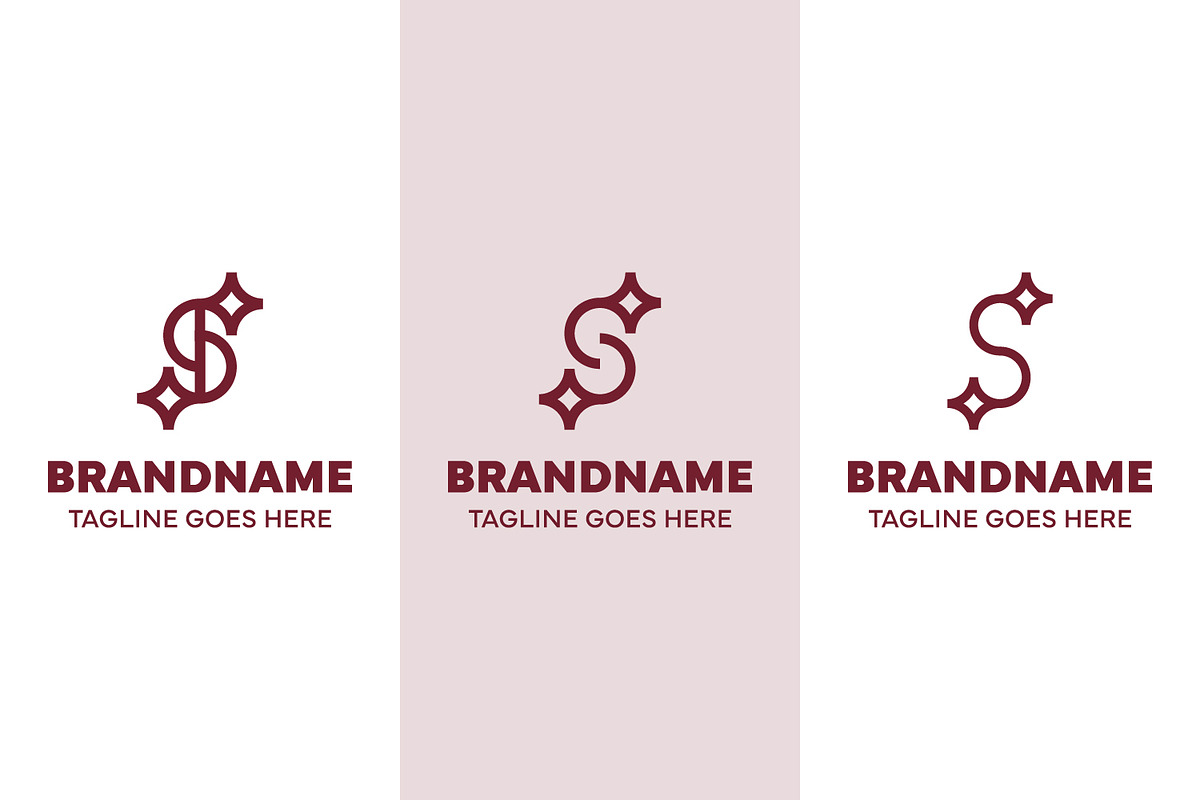 Letter S Star Luxury Simple Logo, a Branding & Logo Template by Pray Art Design Studio (Photo 1 of 2)