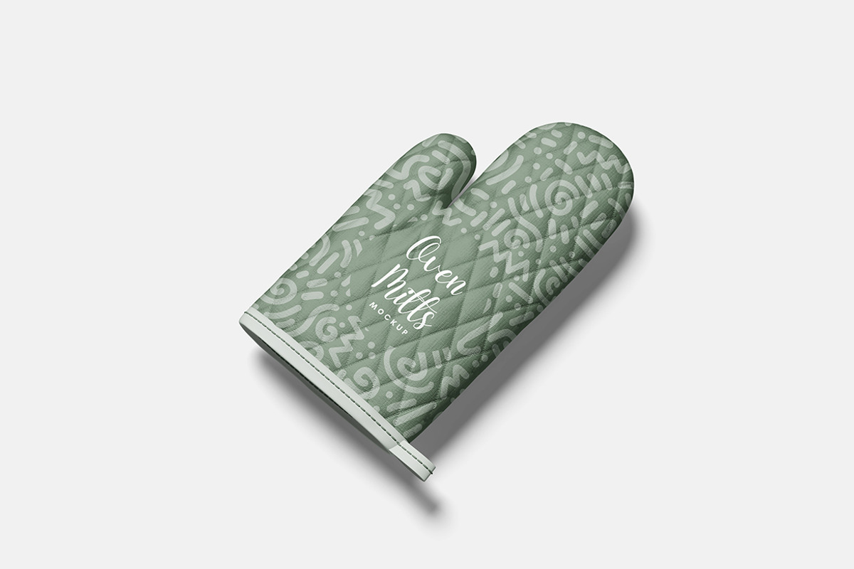 Oven Mitt Mockup, a Product Mockup by bimockup (Photo 5 of 6)