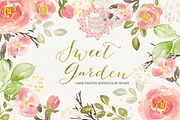 Sweet Garden design, an Illustration by Babysbreath/Dandelionery (Thumbnail 1 of 2)