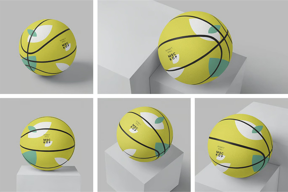Basket Ball Mockups, a Product Mockup by megostudi0 (Photo 1 of 7)