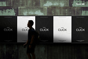 Advertising Posters Mockup Set, a Mockup by Renderteam (Thumbnail 4 of 17)