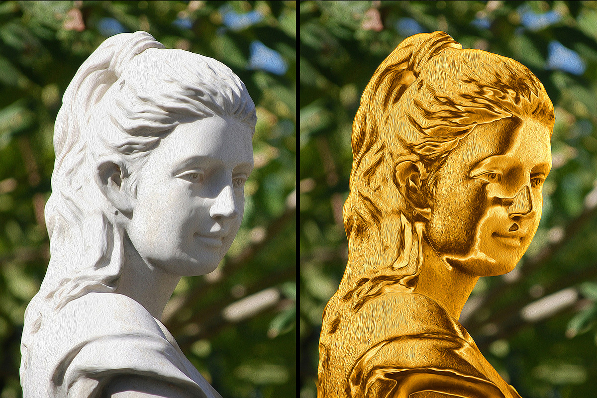 The Midas Touch Photoshop Action, an Action Add-On by Dene Studios (Photo 2 of 9)