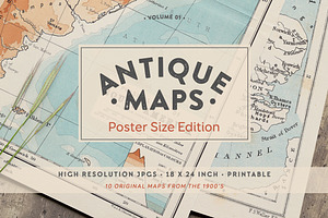 Antique Maps Vol.01