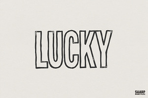 Lucky PNG Design, Hand Drawn Shirt, an Illustration by SharpMarketplace