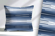 Trendy Blue and White Modern Stripe, a Background Graphic by Sharon Schwalbe (Thumbnail 2 of 5)