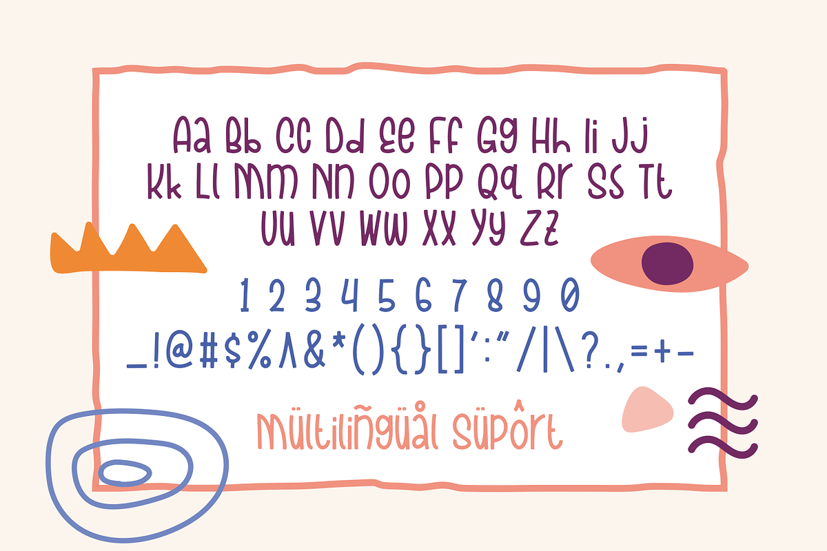 Wild Bouncy, a Handwritten Font by Forberas Club (Photo 7 of 8)