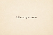 Booklore Font, a Serif Font by Graphic Spirit (Thumbnail 3 of 8)
