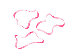 Aibrant pink halftone texture, a Texture Graphic by Design Store