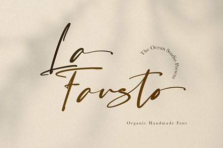 La Fausto | Handwritten Font