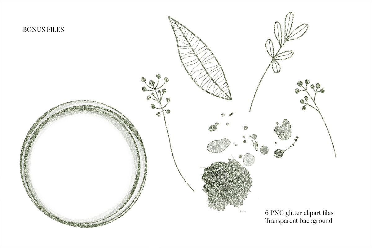 Isolated real flowers clipart set, an Object Graphic by The Graphic Parade (Photo 9 of 14)