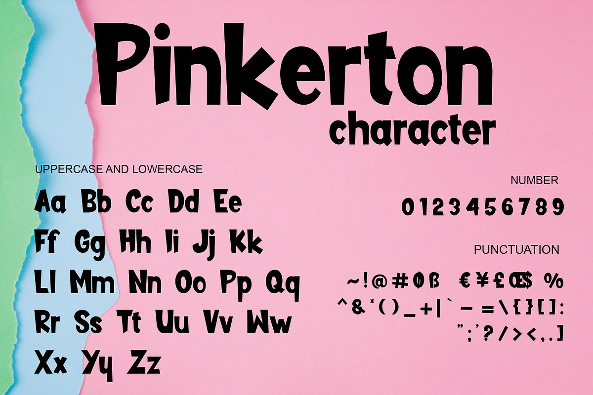Pinkerton, a Font by LetterStock (Photo 7 of 7)