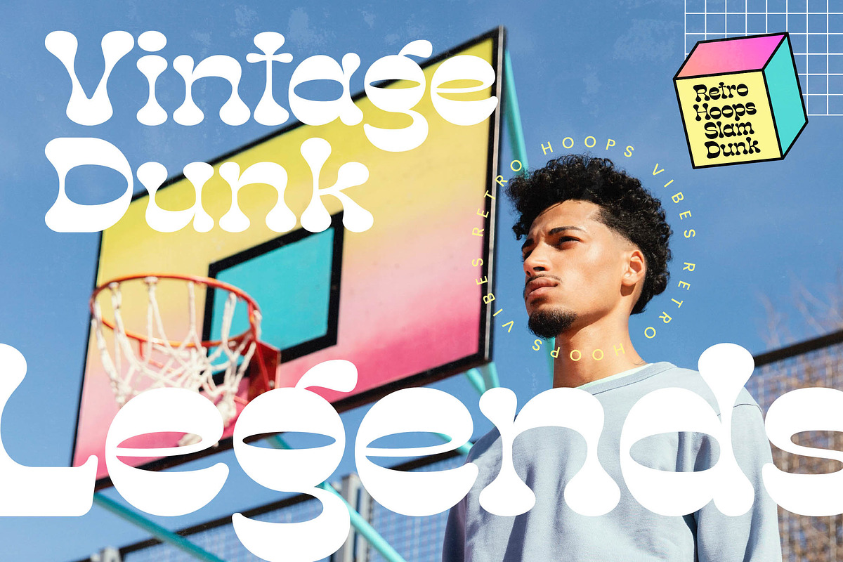 Mirage Virtual Retro Groovy Font, a Serif Font by timelesstype.co (Photo 8 of 20)