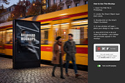 Night Advertising Billboard Mockups, an Advertising Mockup by Dikarte.Store (Thumbnail 3 of 7)