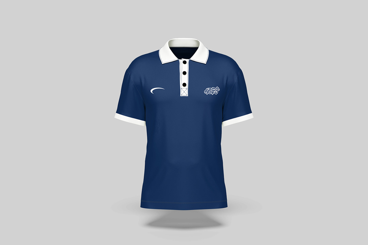 Polo Shirt Mockup, a Shirt Mockup by AnasStudio (Photo 2 of 5)