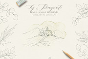 FIG & POMEGRANATE watercolor/pencil, a Decorative Illustration by long summer (Thumbnail 13 of 14)