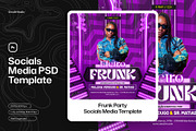 Frunk Socials Media Template, a Social Media Template by iDoodle Studio (Thumbnail 1 of 2)