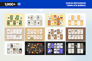 1000+ Canva Instagram Template, a Social Media Template by peterdraw (Thumbnail 6 of 7)