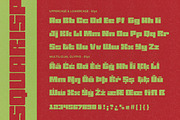 Squarisp, a Sans Serif Font by graphicook (Thumbnail 3 of 10)