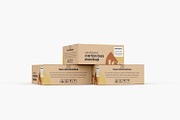 Cartoon Box Mockup, a Packaging Mockup by Ram Studio LLC (Thumbnail 20 of 23)