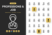 Professions and Job Icons, an Icon by Spacepixel Creative (Thumbnail 1 of 3)