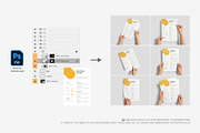 A4 Paper in Hands Mock-up, a Print Template by Branda Keeps (Thumbnail 14 of 16)