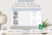 Digital Social Media Planner, a Templates & Theme by BRANDcontent (Thumbnail 1 of 8)