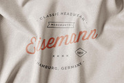 Close-Up Fabric Print Logo Mockup, an Apparel Mockup by veila.me (Thumbnail 2 of 4)