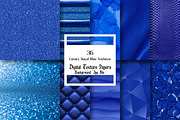 Luxury Royal Blue Textures, a Pattern Graphic by Wow Magic (Thumbnail 1 of 3)