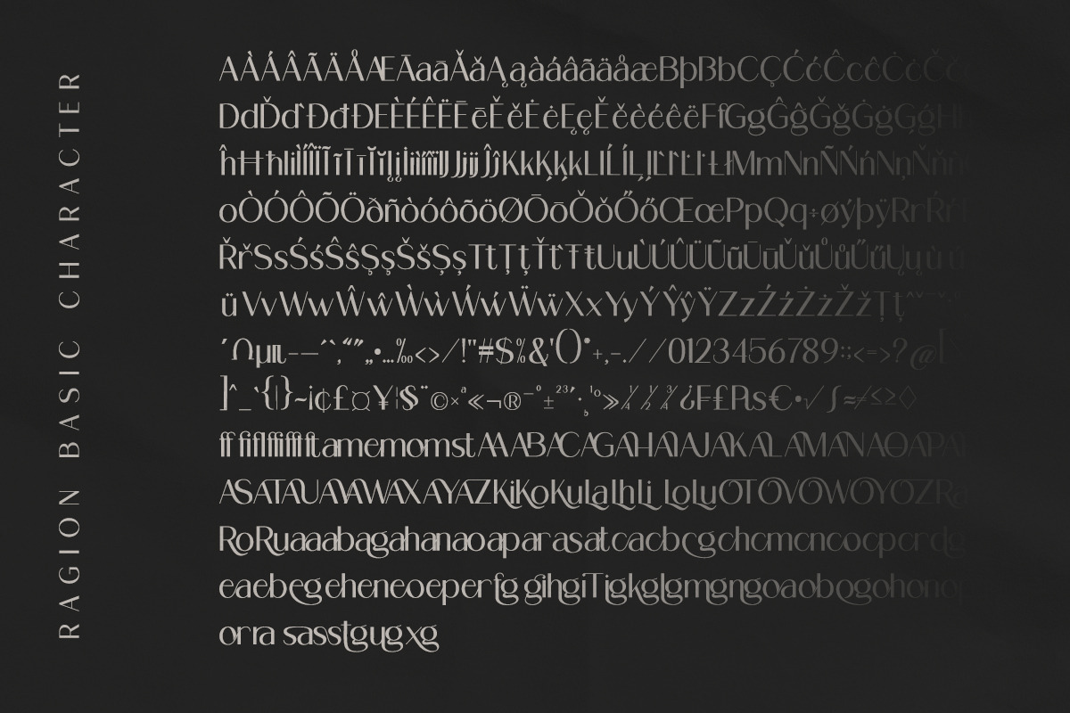 Ragion | Sans Serif Font, a Sans Serif Font by Romiecreative (Photo 10 of 12)