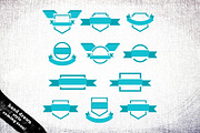 Vector badge set 11 pc. in 3 styles, a Templates & Theme by 4pixel (Thumbnail 5 of 5)