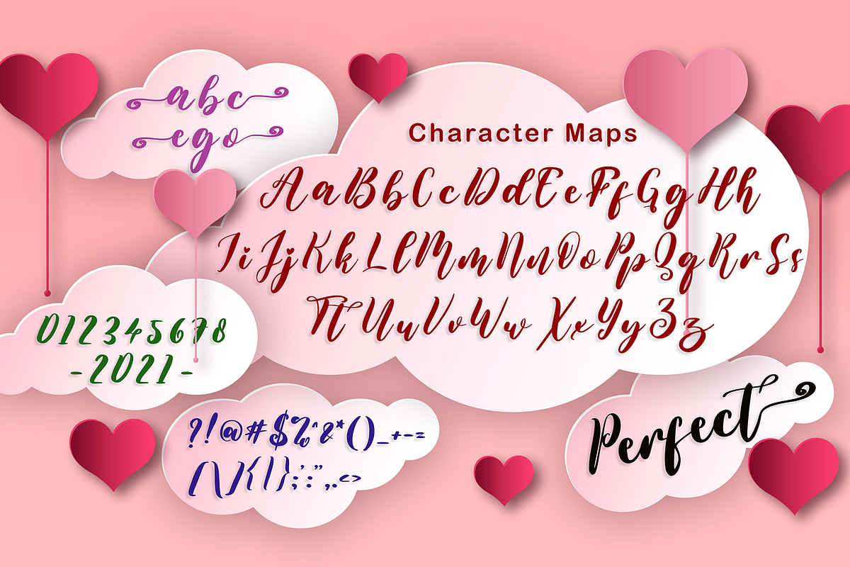 Valentine Wonder, a Script Font by Aldedesign (Photo 11 of 12)