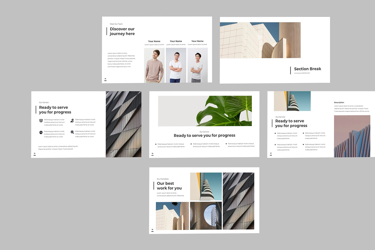 PPT Template - Simplicity, a Presentation Template by Recreative (Photo 4 of 6)